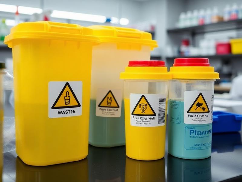 Coleta de Resíduos Biológicos e Químicos