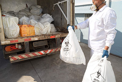 Transporte de Resíduos Infectantes